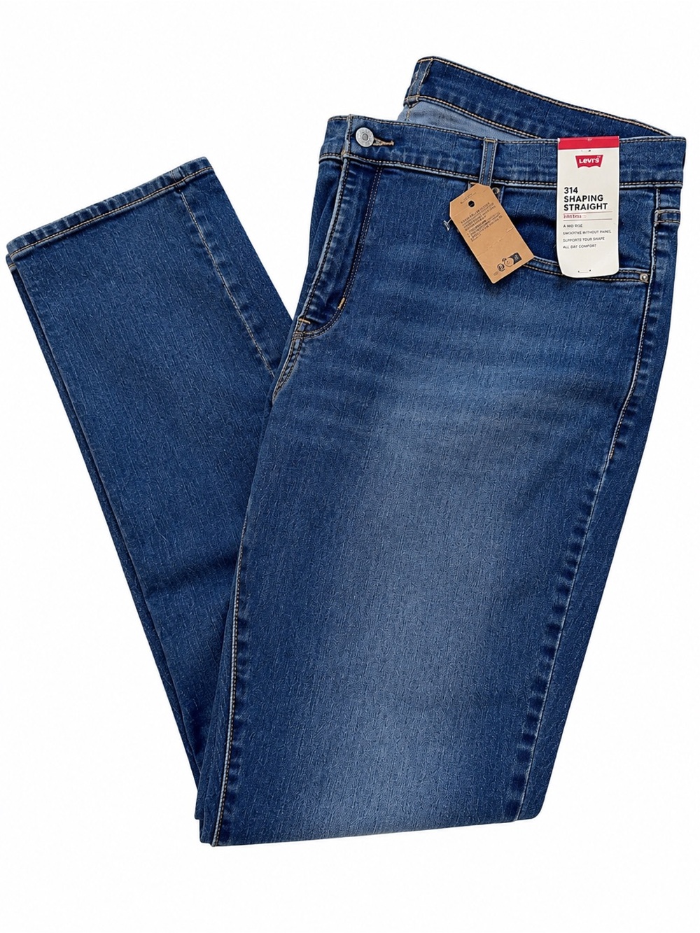 Levi's Women's Straight Leg Jeans in Medium Blue